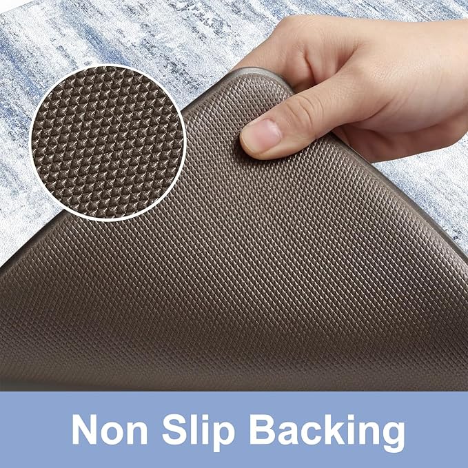 KIMODE Anti Fatigue Mats for Kitchen Floor 18"x28", Farmhouse Half Circle - Image 4