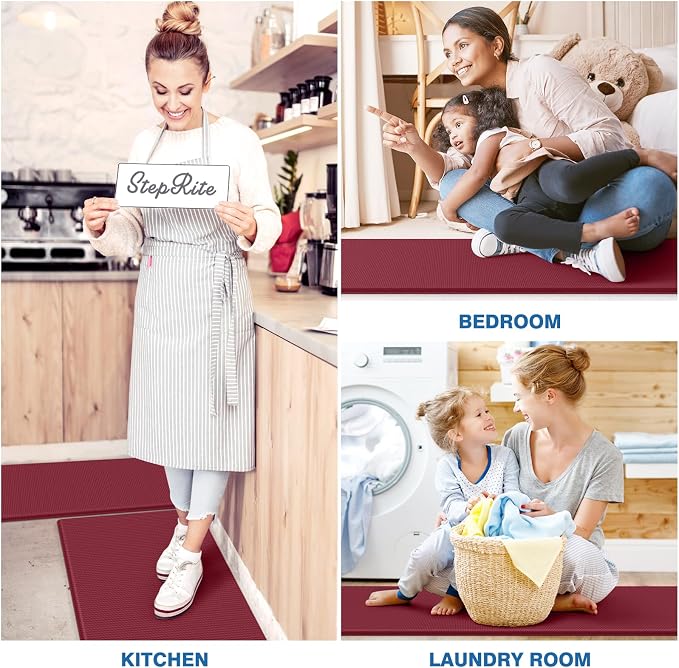 StepRite Kitchen Mats, Cushioned Anti Fatigue Kitchen Mats - Image 5
