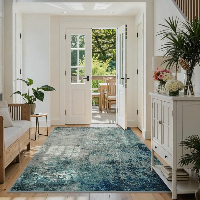 Lahome Modern Abstract Area Rug 5x7 Rugs - Image 5