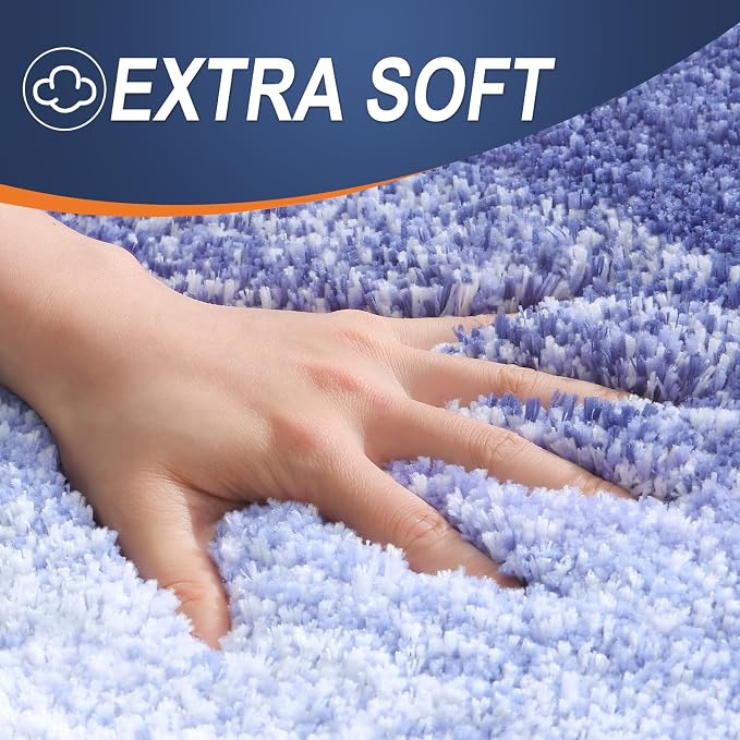 OLANLY Large Bathroom Rugs Mat 45x27, Extra Soft Absorbent Microfiber Bath Rugs - Image 3
