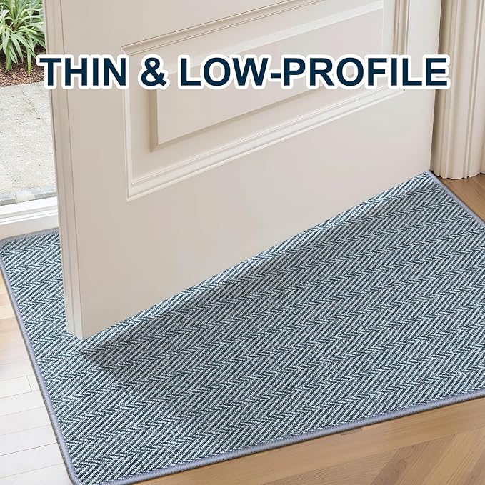 Ultra Thin Door Mat Indoor Entrance 36"x59", Low-Profile Indoor Door Mat - Image 6