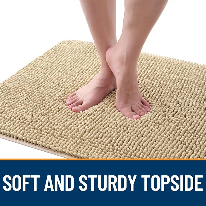 OLANLY Dog Door Mat for Muddy Paws 70x32, Absorbs Moisture and Dirt, Absorbent - Image 4