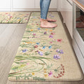 KIMODE Anti Fatigue Kitchen Mats, Farmhouse Kitchen Rugs Sets of 2, Non Slip by StayinComfortCookwithJoy
