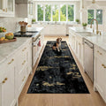 RELEANY Washable Area Rugs 3x8 Non-Slip Modern Abstract Soft by RELEANY