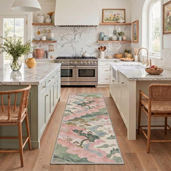 BEIMO 2x6 Runner Rug for Hallway Kitchen, Machine Washable Runners Rug for by BEIMO