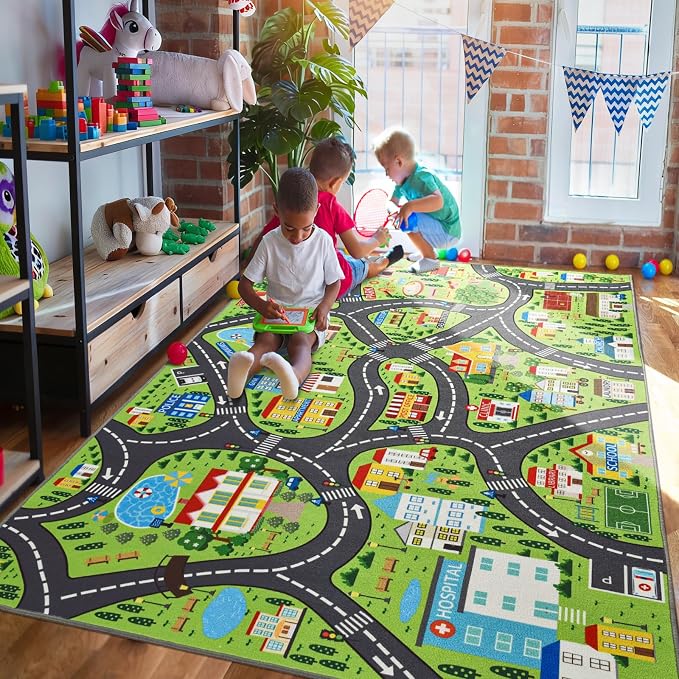 Community Kids Car Play Rug - Image 5