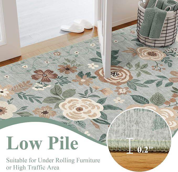 DUKINO Runner Rug, 2x10 Kitchen Runner Rug - Image 7