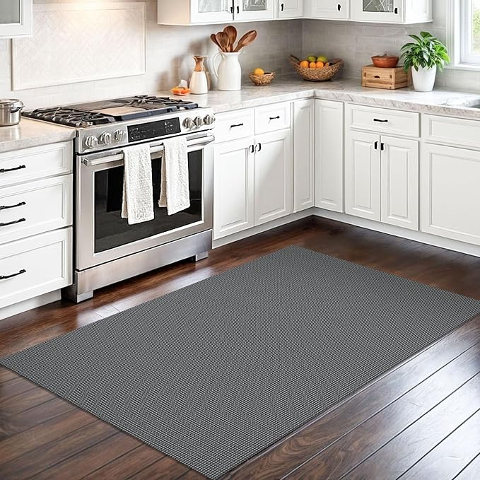 IOHOUZE Washable Area Rug 3x5 Non Slip Rubber Backed Woven Rugs - Image 7