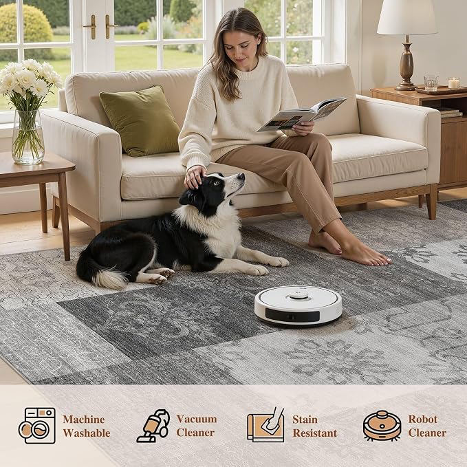 UERMEI 6x9 Area Rug for Living Room - Image 5
