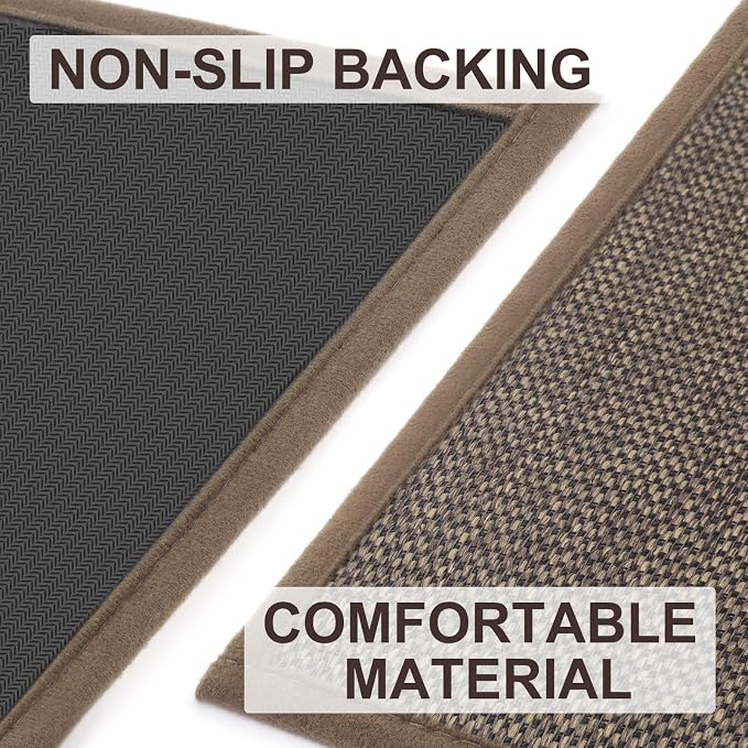 LEKEEPGO Door Mat 24"x47", Non Slip Door Mat Indoor Entrance, Rubber Backing - Image 3