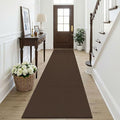 KOZYFLY Cotton Runners Rugs for Hallway 2.5'x10', Washable Runner Rug, Woven by KOZYFLY