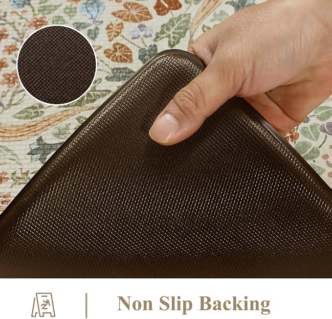 Collive Kitchen Mats Cushioned Anti Fatigue, Non Slip Waterproof Kitchen Floor - Image 4