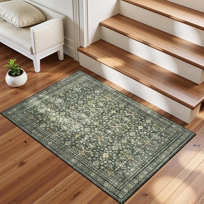 Lofus 2x4 Area Rug for Entryway Bathroom, Soft Door Mat Indoor Entrance - Image 2