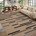 Tangsoo Modern Easy Jute Rug 5x7 Large Washable Area Rugs by Tangsoo