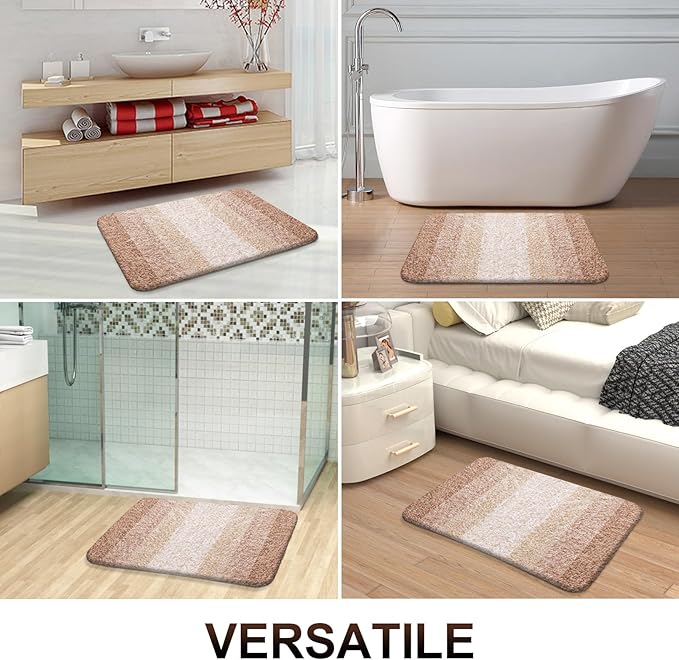 OLANLY Large Bathroom Rugs Mat 54x24, Extra Soft Absorbent Microfiber Bath Rugs - Image 6