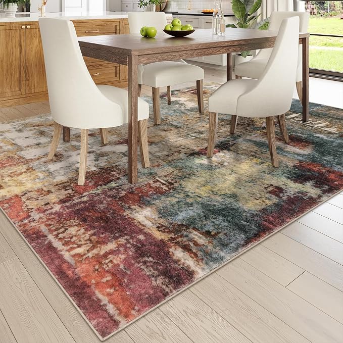Lahome Modern Abstract 9x12 Area Rugs - Image 7