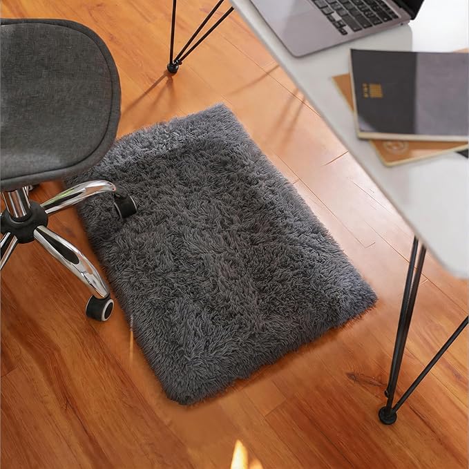 Ophanie Small Rug Washable Non Slip Throw Bedside Area Rugs, Fluffy Soft Mini - Image 5