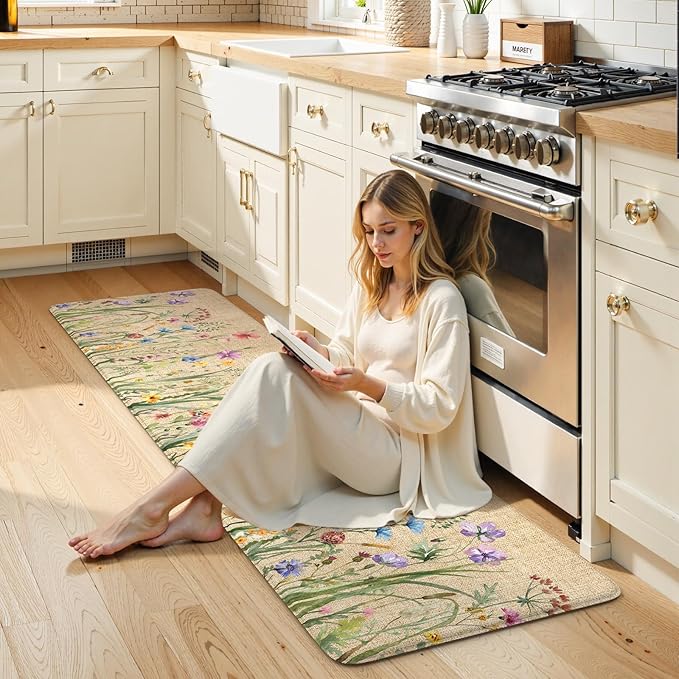 KIMODE Anti Fatigue Mats for Kitchen Floor, Non Slip Kitchen Mats for Floor - Image 3
