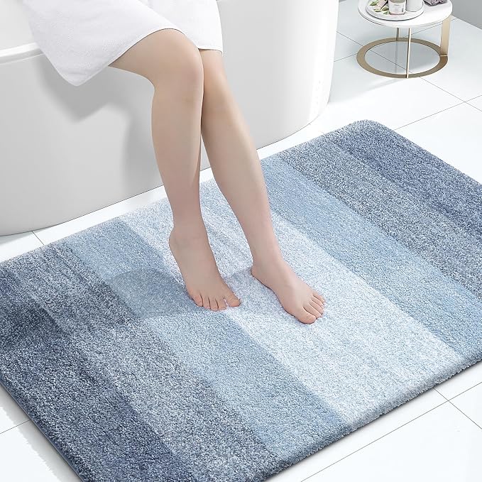 OLANLY Large Bathroom Rugs Mat 44x32, Extra Soft Absorbent Microfiber Bath Rugs by OLANLY