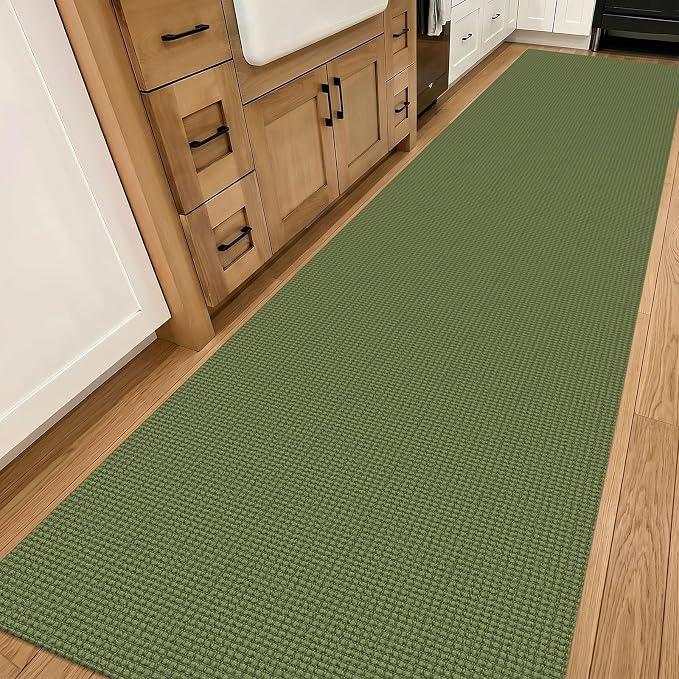 IOHOUZE Washable Exrea Long Hallway Runner Rug 3x14 Non Slip Rubber Backed - Image 8