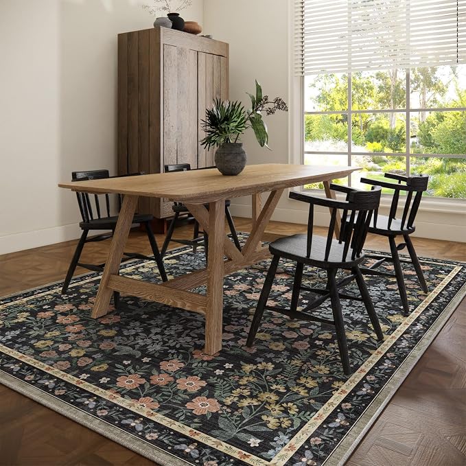 Washable Living Room Area Rug: 6x9 Area Rugs - Image 6