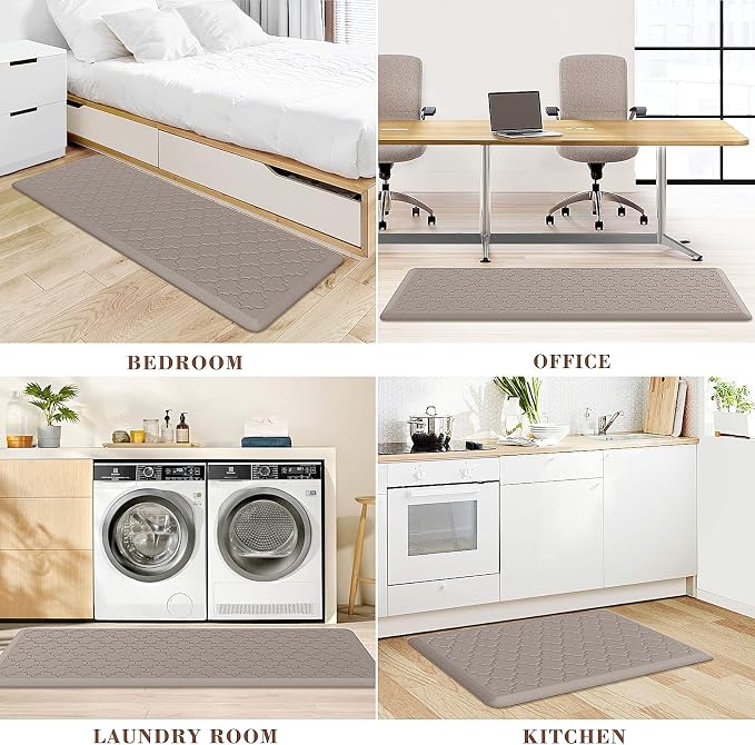 Kitchen Mat Cushioned Anti-Fatigue Floor Mat Water Resistant Non-Skid Ergonomic - Image 7