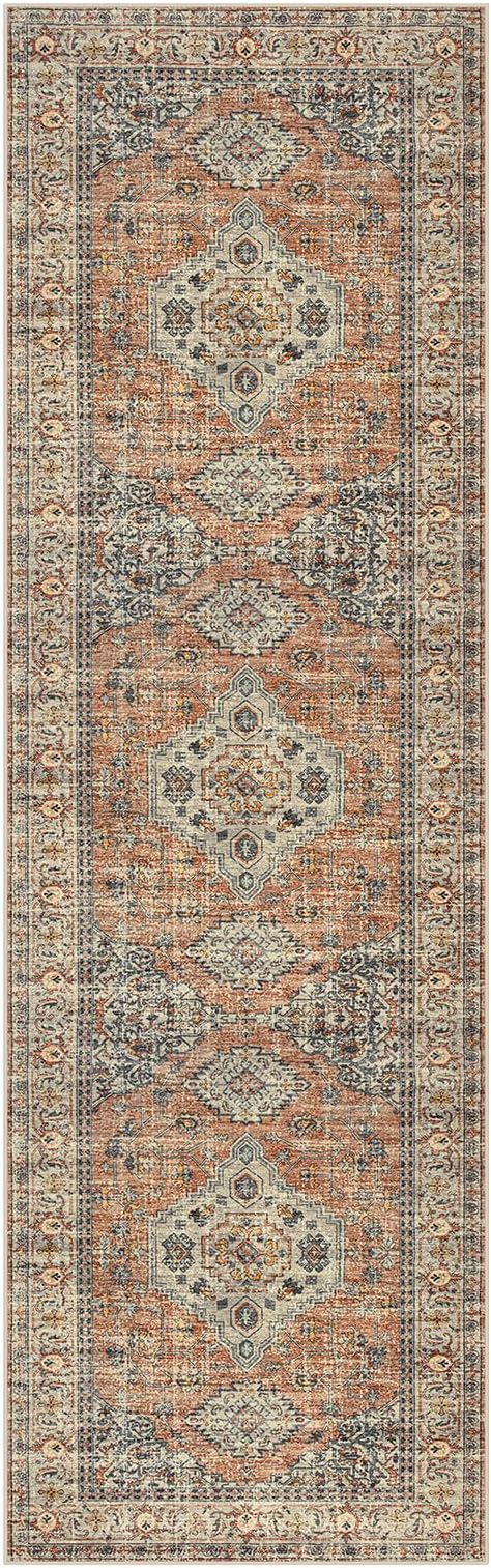 Lahome Oriental Washable Kitchen Runner Rug Non Slip, 2x8 Bathroom Runners - Image 8
