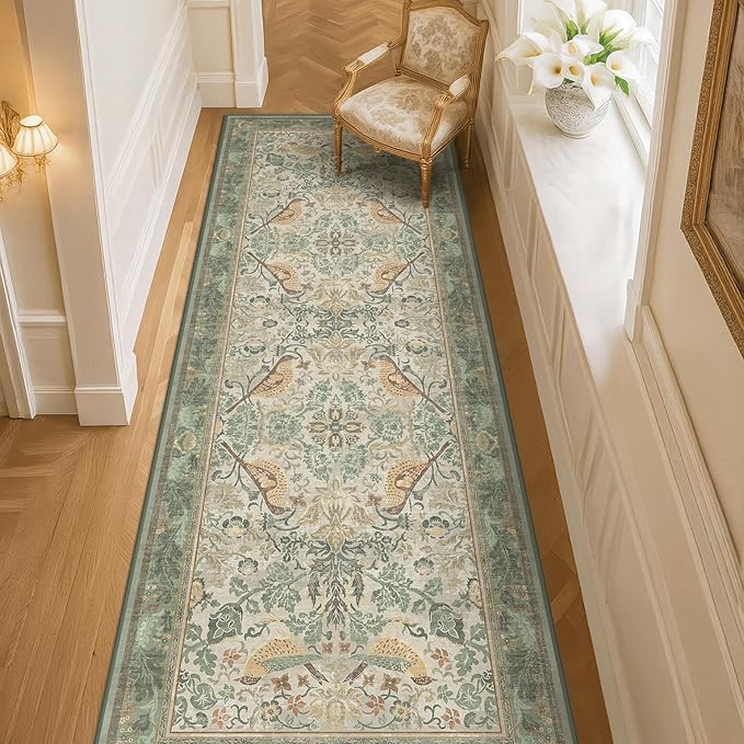 Hazo Haus 2'6"x8' Long Hallway Runner Rug - Image 3