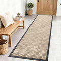 OLANLY Front Door Mat Outside Entrance 71x23, Heavy Duty Sturdy Natural Rubber by OLANLY