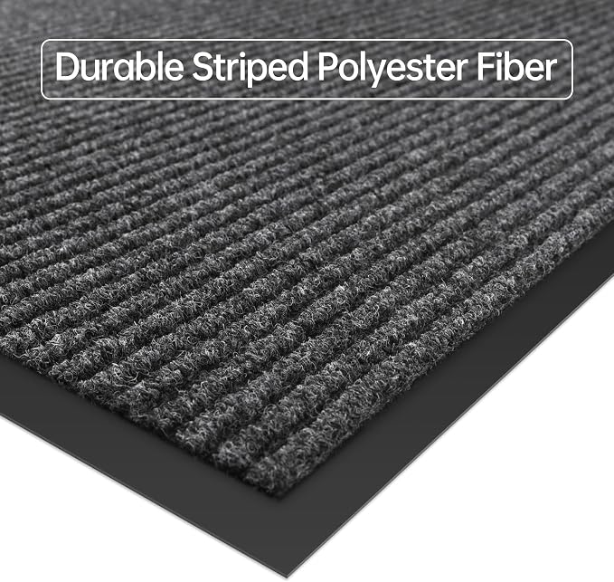 Front Door Mat, Commercial Door Mats Entrance, Low Profile Welcome Mats Non-Slip - Image 3
