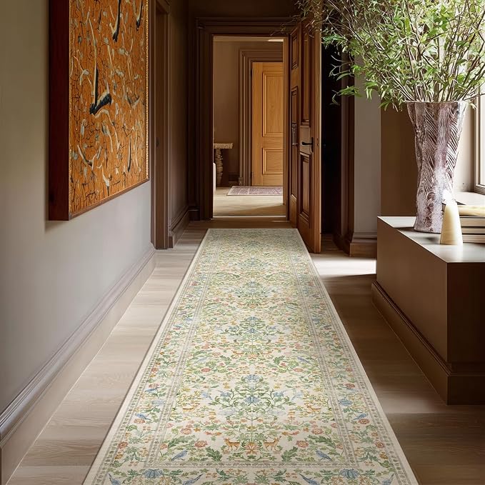 Washable Runners for Hallways Kitchen Rug: 2'x10' Runner Rugs Stain Resistant - Image 7