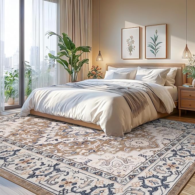 Lofus 7x10 Area Rugs for Living Room, Washable Area Rug, Rugs for Bedroom - Image 2