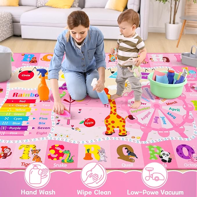Chicrug Educational Kid Area Rug - Image 7