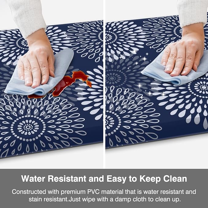 LuxStep Kitchen Mats for Floor, 0.47 inch Thicker Cushioned Rug Anti-Fatigue - Image 6