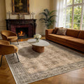 LIANLAM 6x9 Washable Area Rug, Vintage Boho Traditional Pattern, Non-Slip Stain by LIANLAM