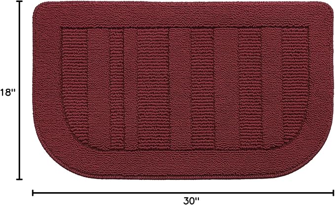 BEQHAUSE 30x18 Inch Kitchen Rug Mat Durable Kitchen Rugs Non-Slip Washable - Image 3