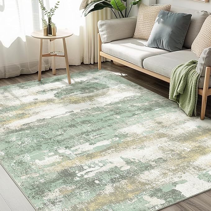 BEIMO Area Rugs 8x10 for Living Room Bedroom, Modern Abstract Machine Washable by BEIMO