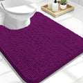 OLANLY Toilet Rugs U-Shaped 24x20, Extra Soft Absorbent Chenille Contour by OLANLY