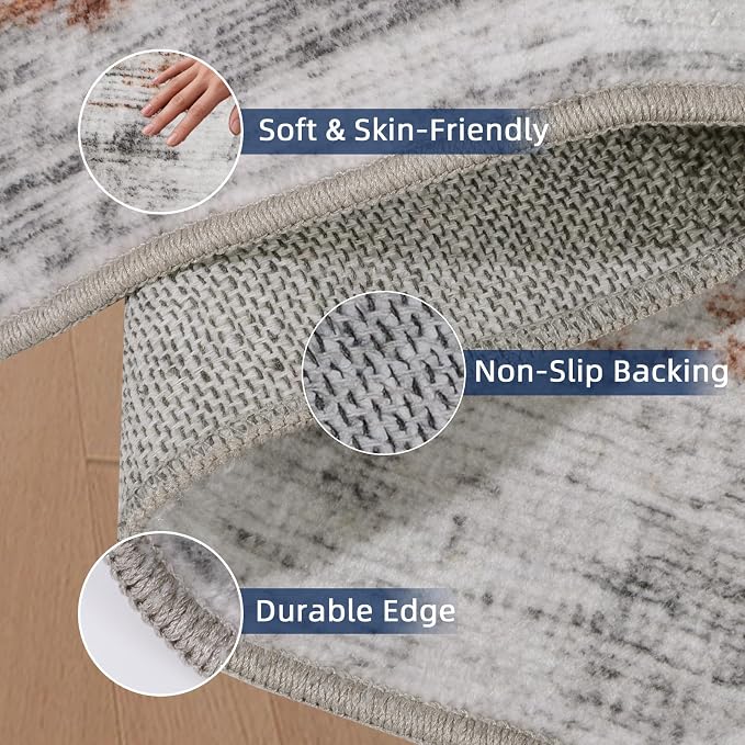 Hallway Runner Rug 3x6 - Image 4