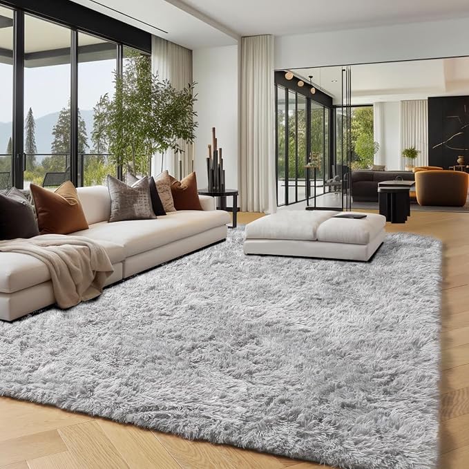 PAGISOFE Super Soft Shaggy Rugs Carpets, 5x7 Feet, Plush Washable Area Rugs - Image 7