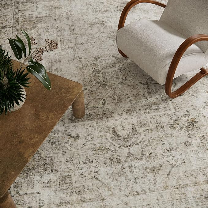 Washable Area Rugs for Living Room: 9x12 Bedroom Area Rugs Boho Vintage Rugs - Image 3