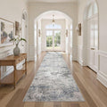 DMOYEST 3x12 Washable Runner Rug, Non Slip Low Pile Carpet Runner by DMOYEST