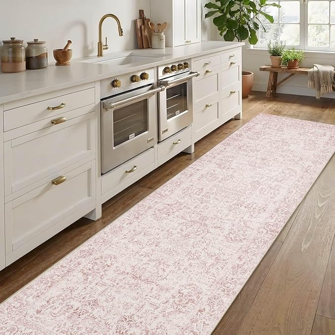 Rugxara 2'6" x 8' Hallway Runner Rug, Non Slip Boho Runner Rugs - Image 2