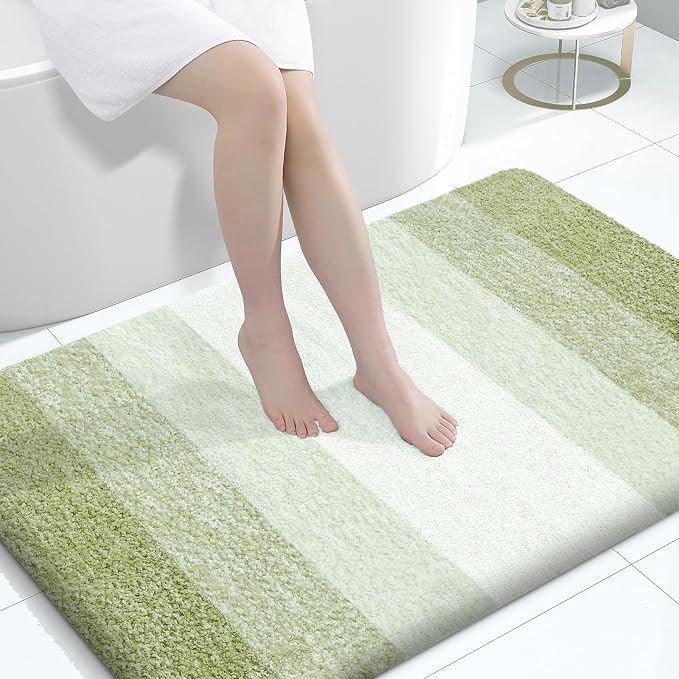 OLANLY Large Bathroom Rugs Mat 44x32, Extra Soft Absorbent Microfiber Bath Rugs by OLANLY