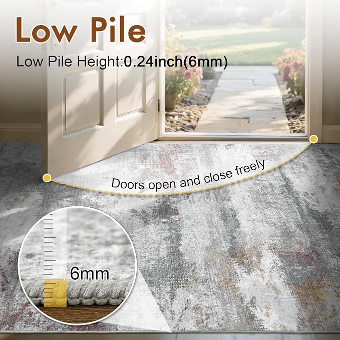 9x12 Ft Extra Large Washable Area Rugs - Image 7