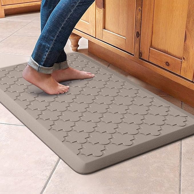 WISELIFE Kitchen Mat Cushioned Anti Fatigue Floor Mat, Thick Non Slip Water by WiseLife