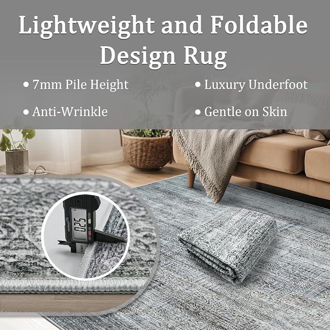 6x9 Area Rug Living Room Rugs - Image 5