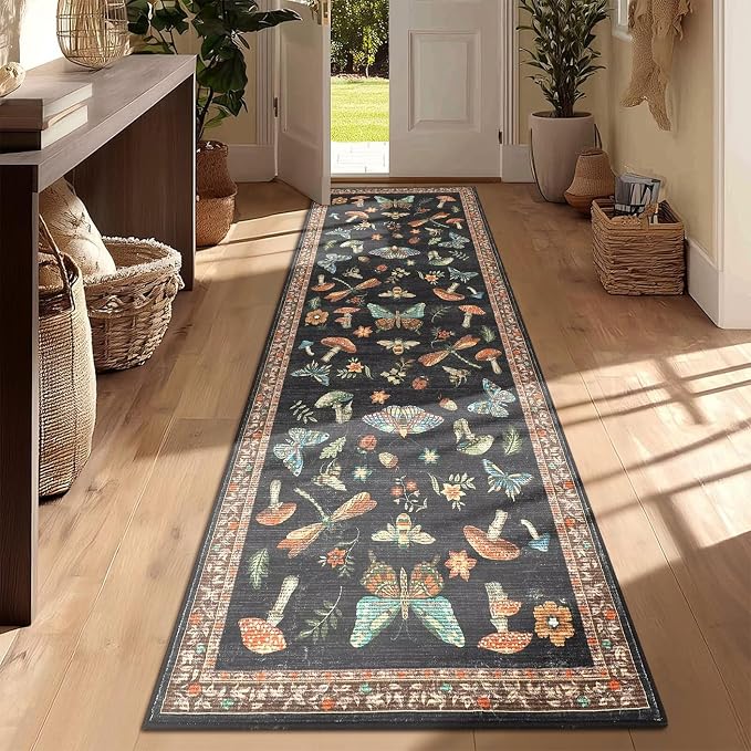 ROYHOME Mushroom Washable Rugs 5x7 - Image 4