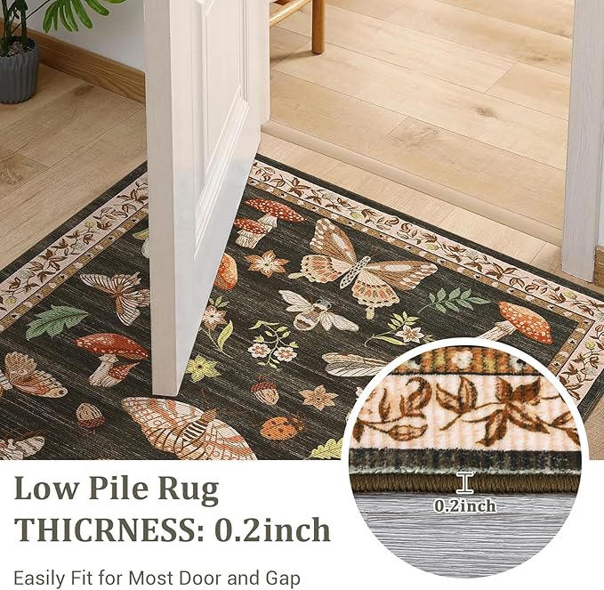 2.5x10 Runner Rug for Hallway Washable Kitchen Rugs Non Slip - Image 6