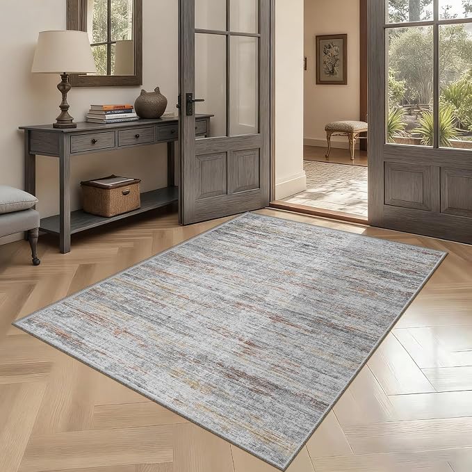 Washbale Rugs 3x5 Ultra Soft Area Rug, Non Slip Indoor Entryway Rugs, Stain by Unknown